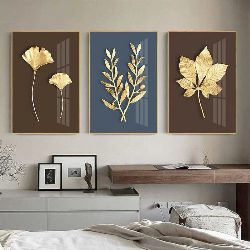 Graceful Daisy Field Wall Art Set of 3