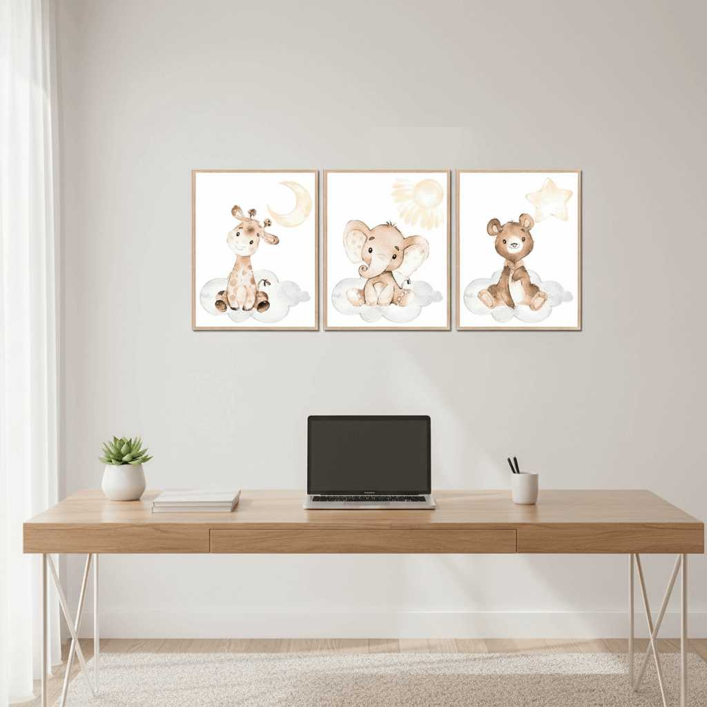 Bright Room Wall Art Frame | Light & Modern Home Decor