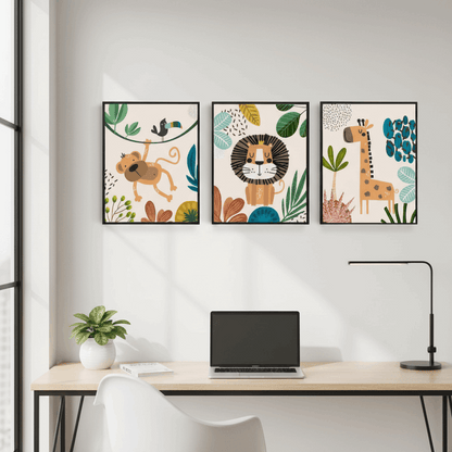 Soft Tone Wall Art Frame | Bright & Airy Home Decor