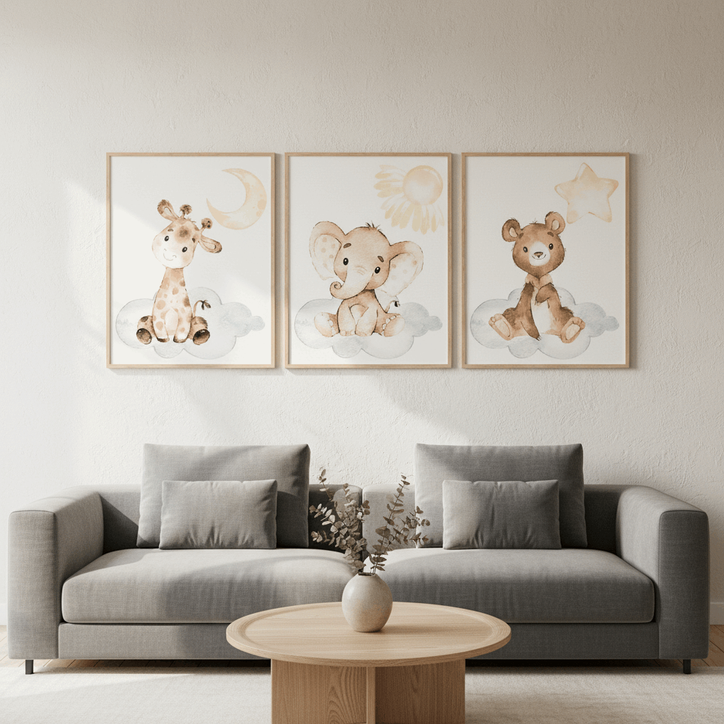 Bright Room Wall Art Frame | Light & Modern Home Decor