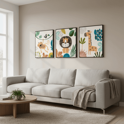 Soft Tone Wall Art Frame | Bright & Airy Home Decor