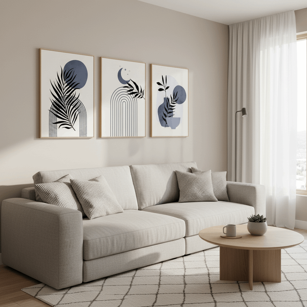 Abstract Wall Frame | Elegant Interior Art Piece