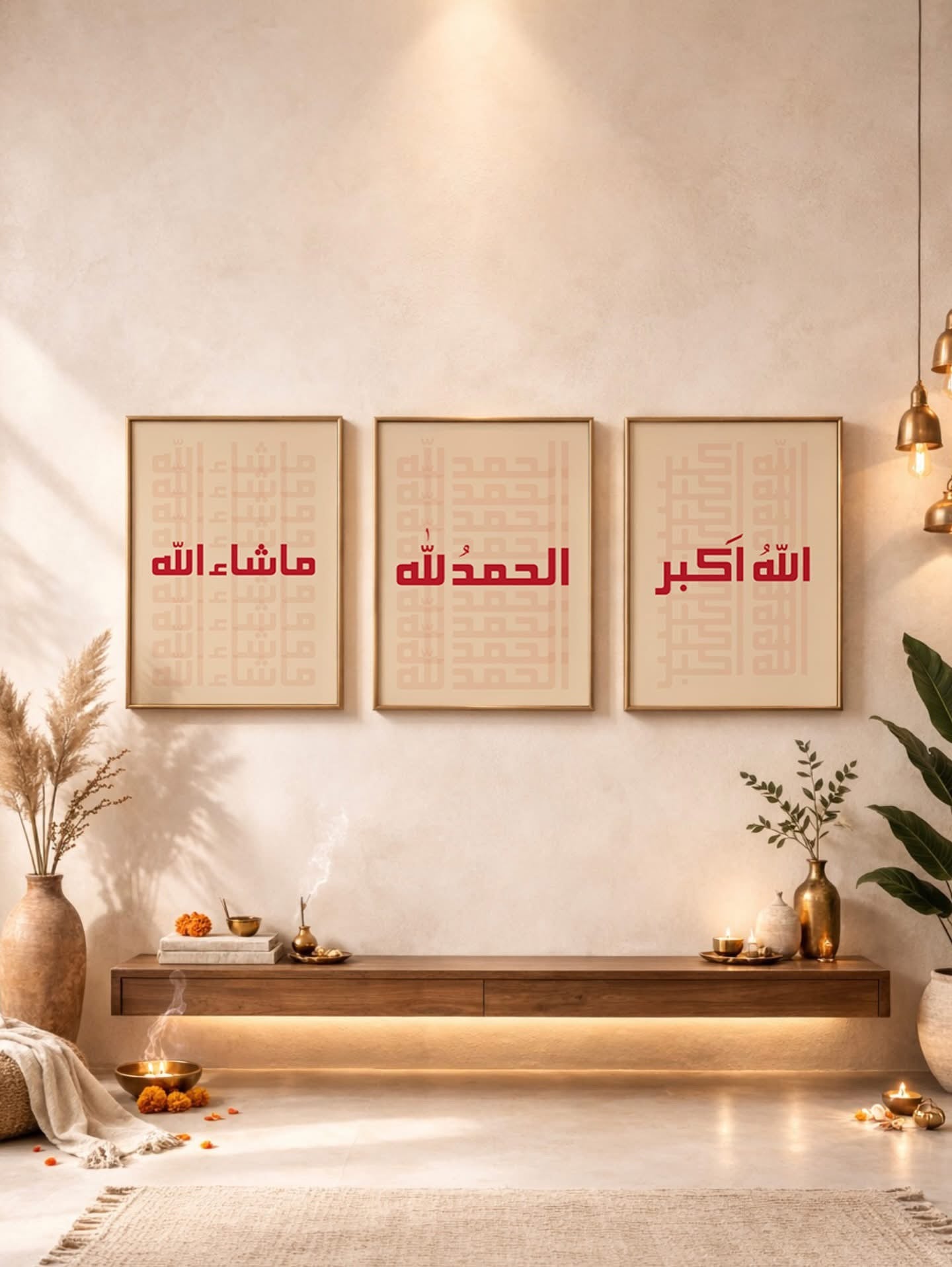 Islamic art -set of 3