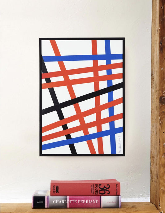 Abstract lines Wall Art