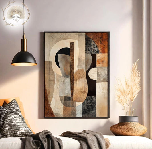 Abstract Minimalist Painting