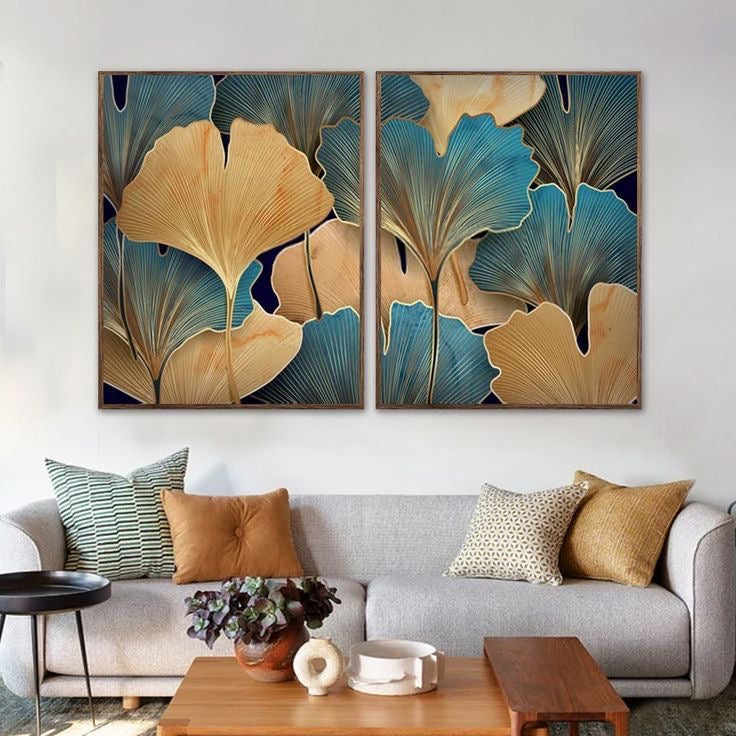 Floral Wall Art Duo