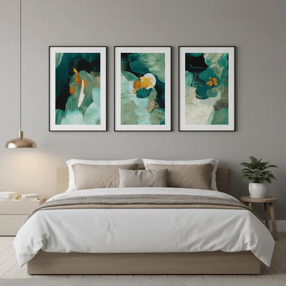 Bold Abstract Wall Art Frame | Premium Home Styling