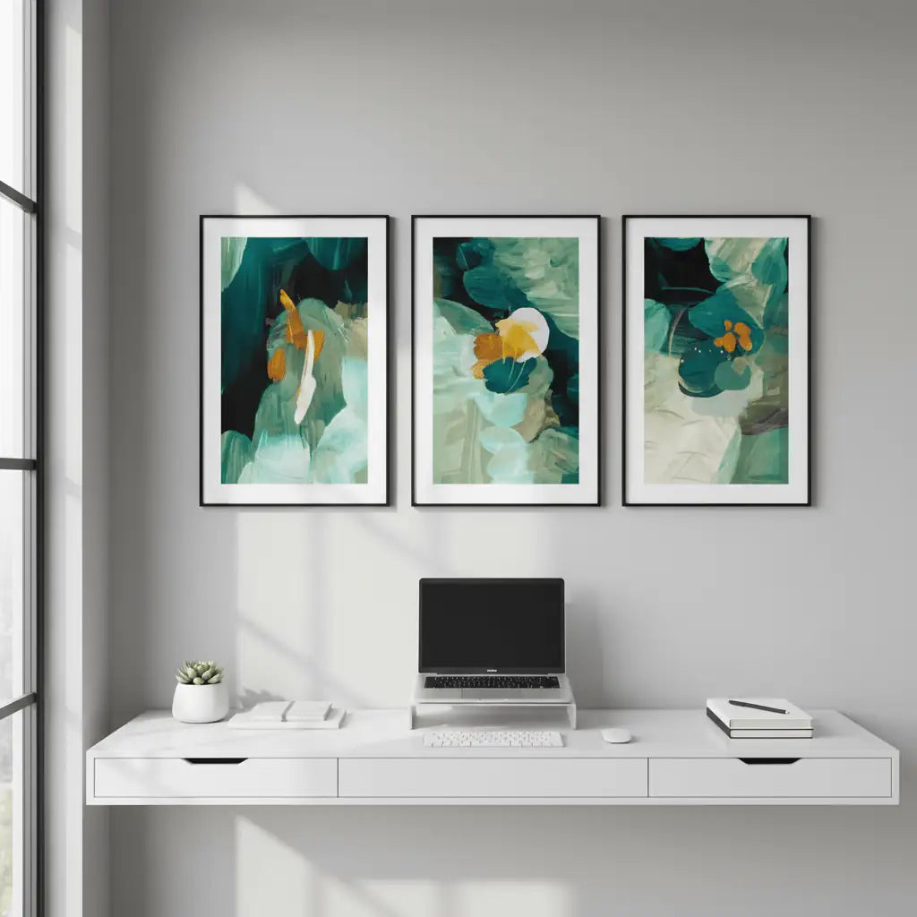 Bold Abstract Wall Art Frame | Premium Home Styling