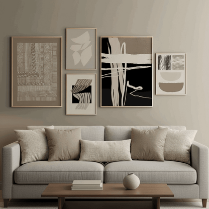 Contemporary Abstract Wall Art | Premium Frame