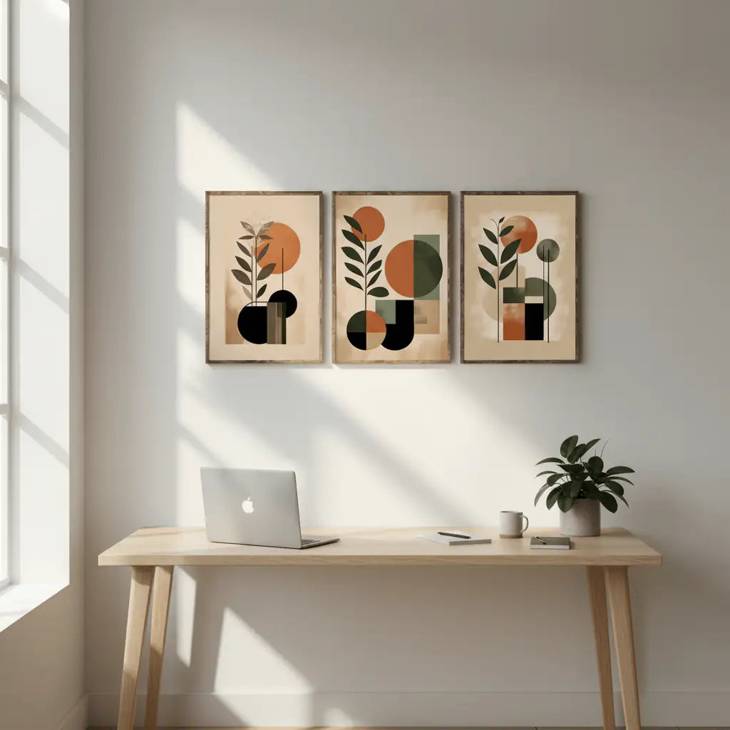 Elegant Living Room Wall Art Frame | Modern Home Styling