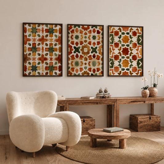 Floral Wall Art Set of 3