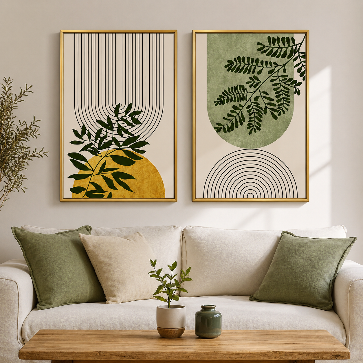 Modern Wall Art Set of 2