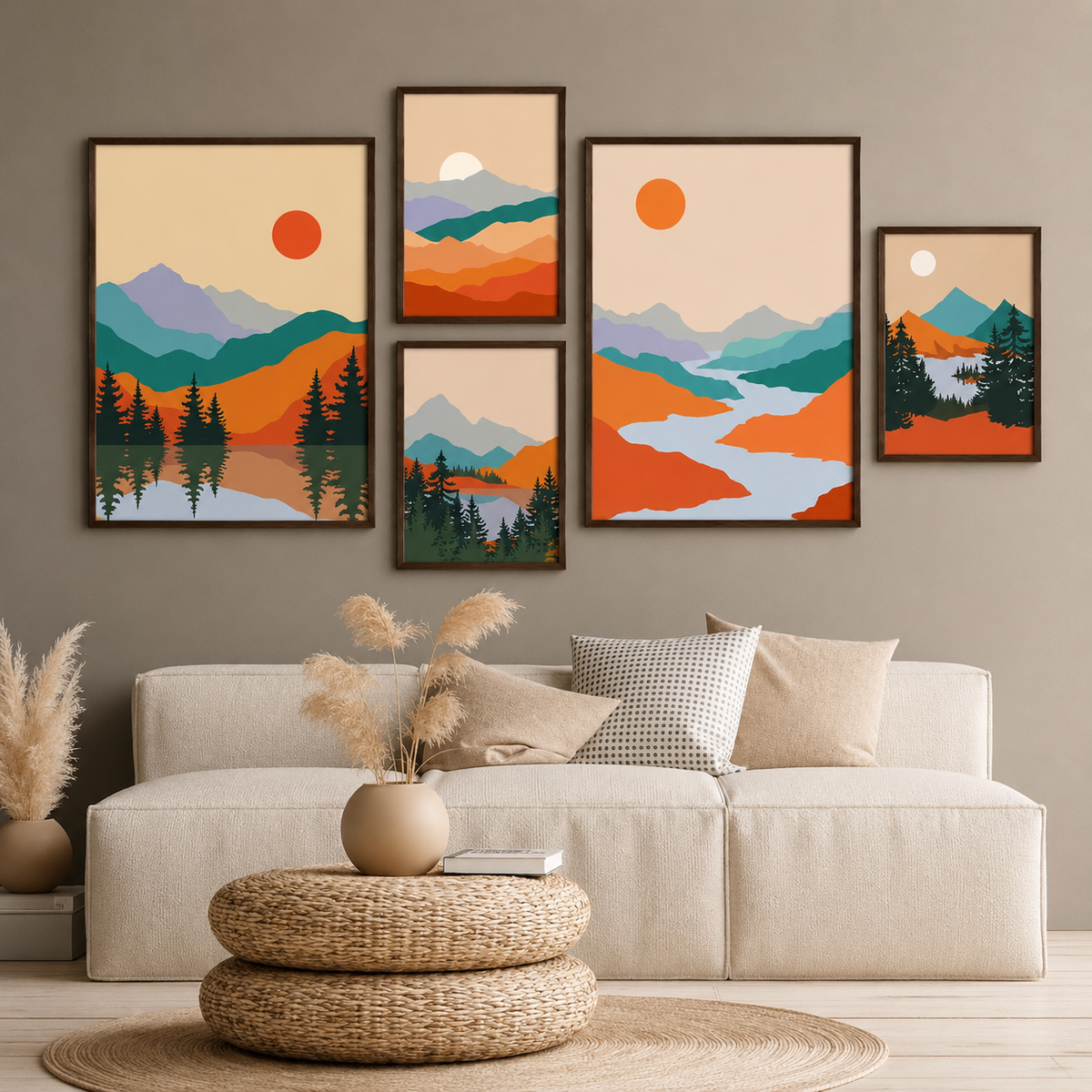 Contemporary Abstract Wall Art