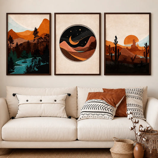 Floral Wall Art Set of 3