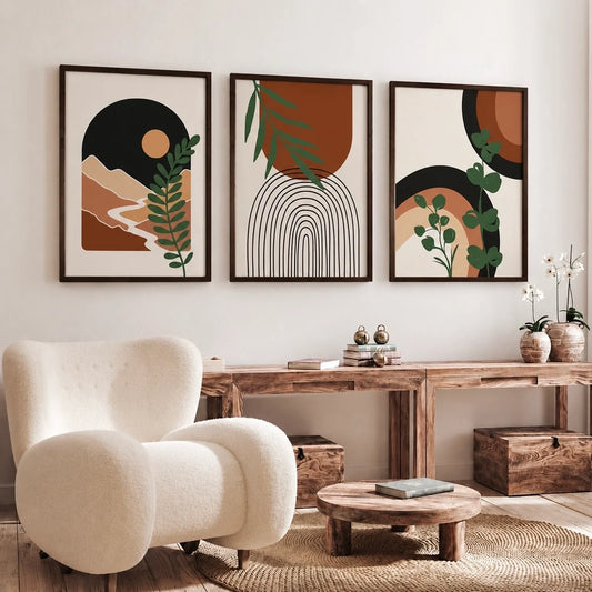 Floral Wall Art Set of 3
