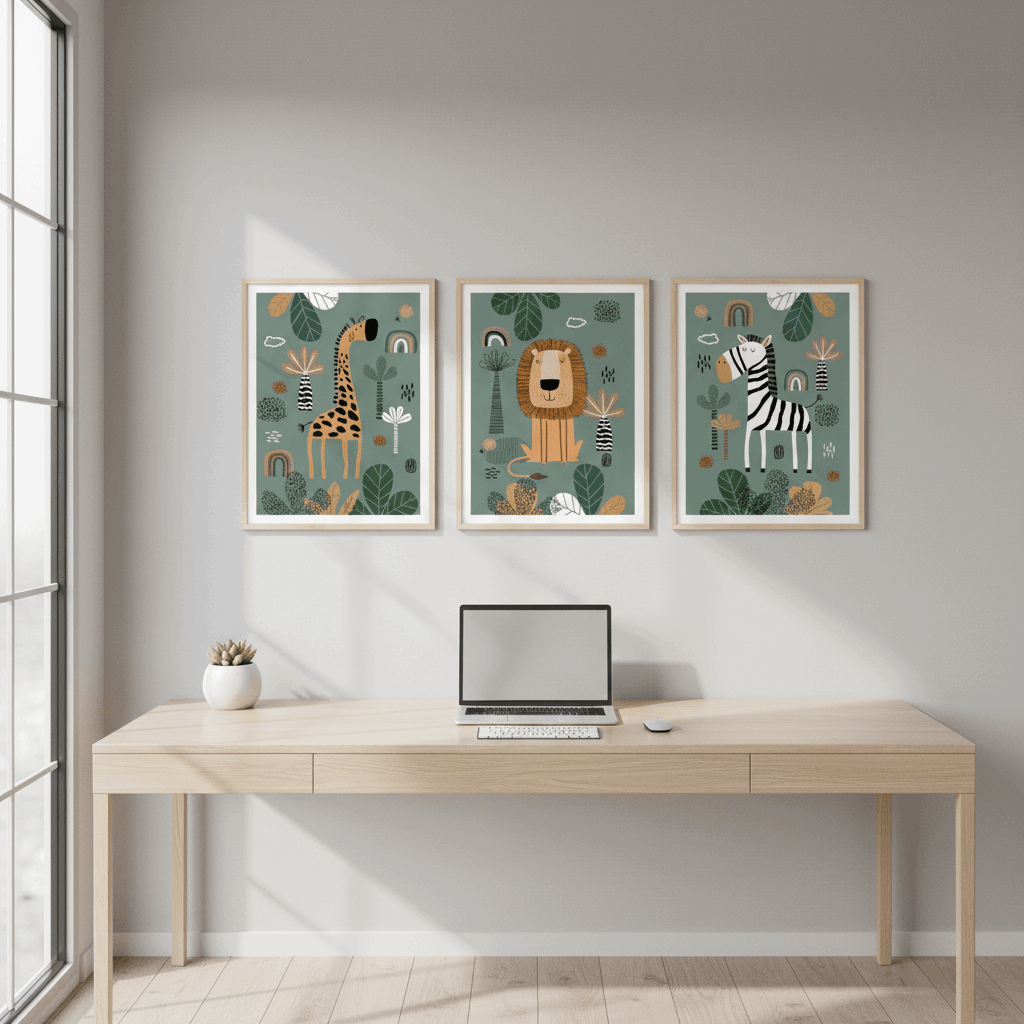 Light Aesthetic Wall Art | Premium Bright Room Decor