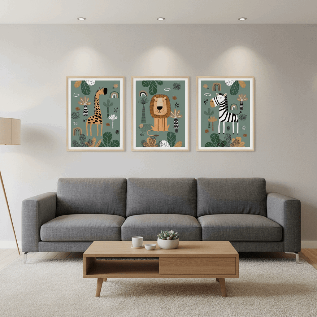 Light Aesthetic Wall Art | Premium Bright Room Decor