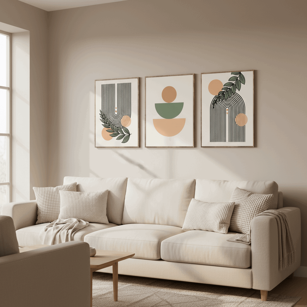 Luxury Modern Art Frame | Abstract Wall Decor