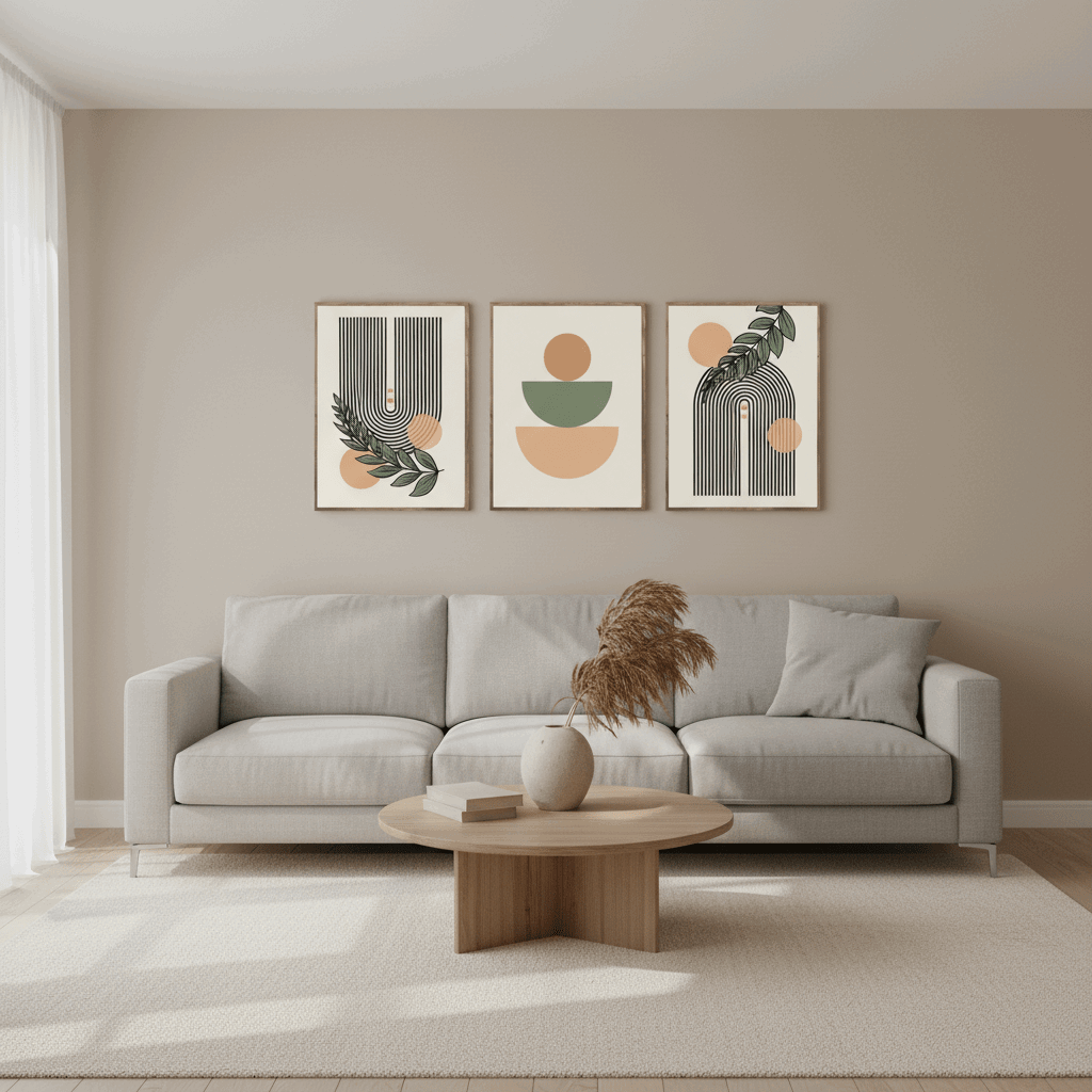 Luxury Modern Art Frame | Abstract Wall Decor