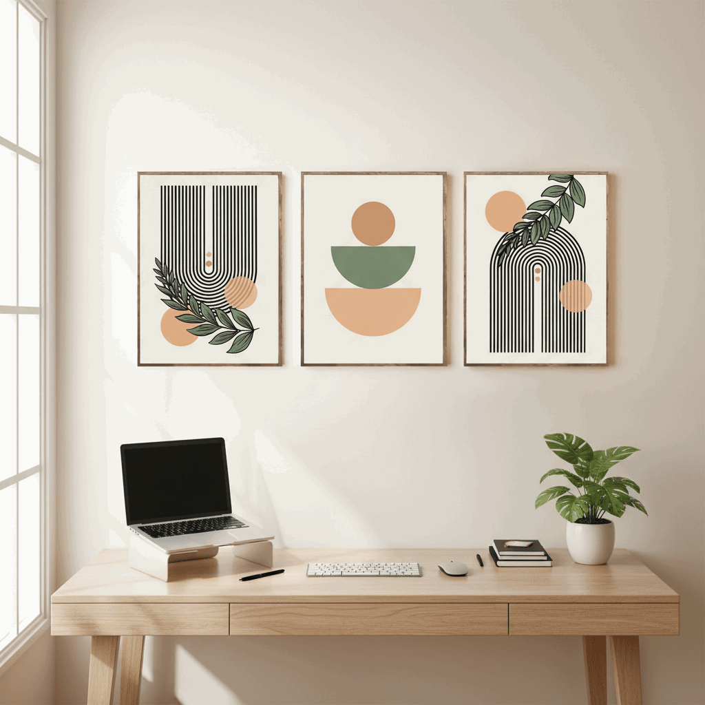Luxury Modern Art Frame | Abstract Wall Decor