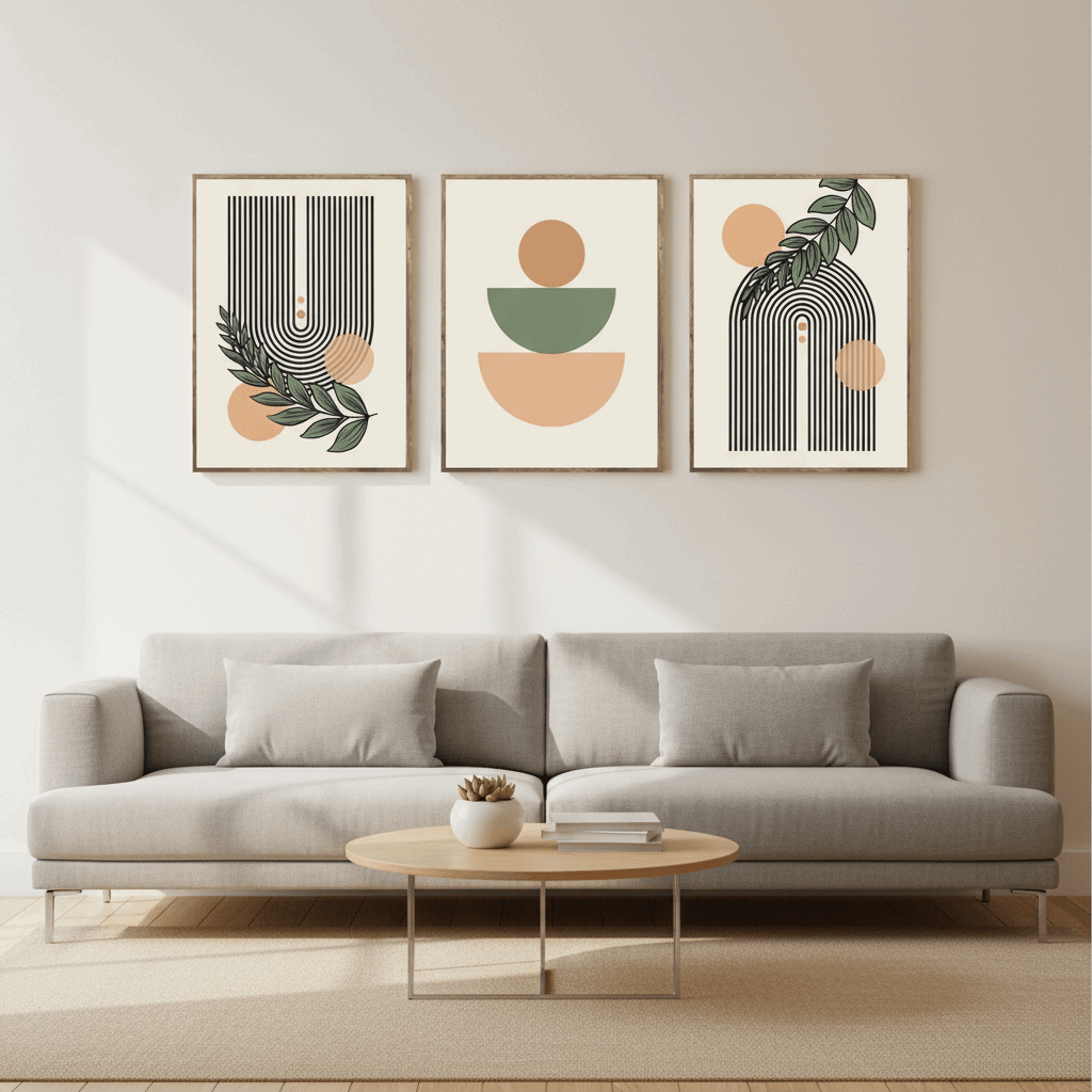 Luxury Modern Art Frame | Abstract Wall Decor