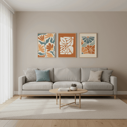 Modern Bedroom Wall Frame | Elegant Interior Decor