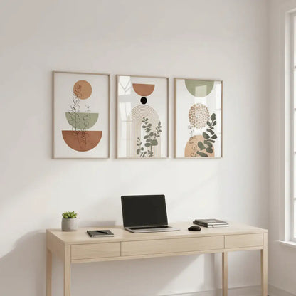 Modern Bright Wall Art Frame | Elegant Living Space Decor