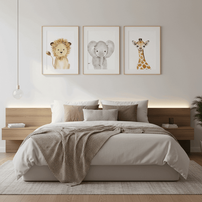 Neutral Bright Wall Frame | Stylish Home Decor Accent